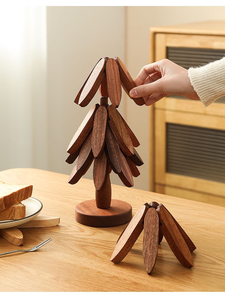 Modylife Wooden Tree Table Mat