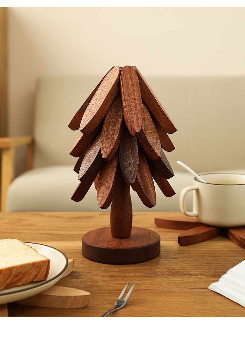 Modylife Wooden Tree Table Mat