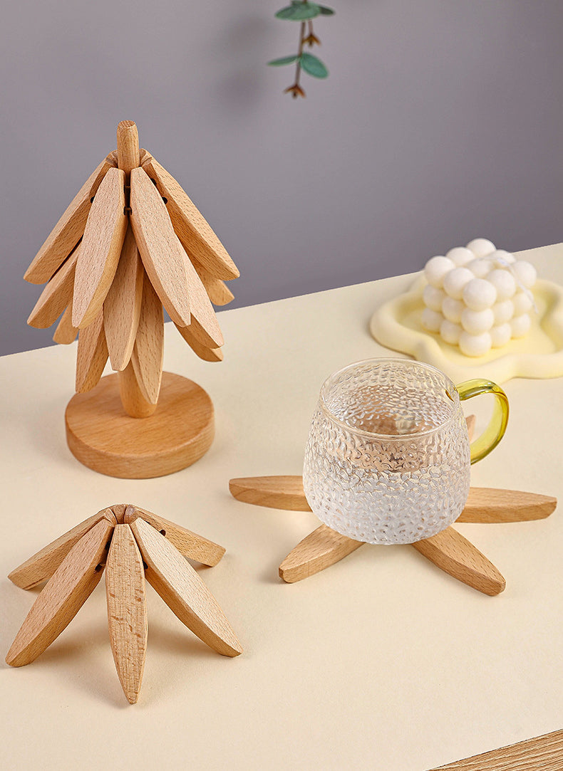 Modylife Wooden Tree Table Mat