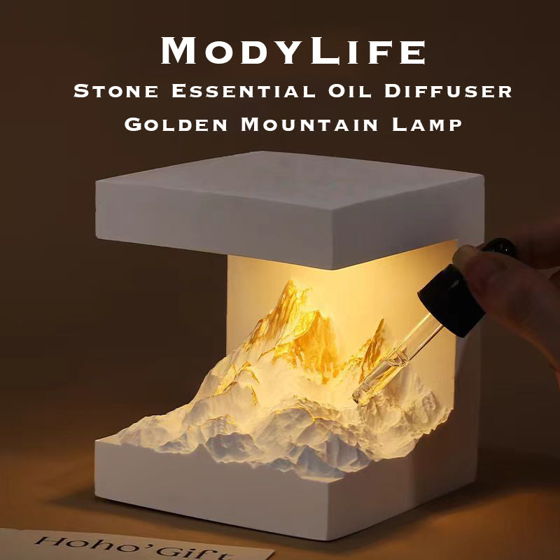 Modylife Golden Mountain Lamp