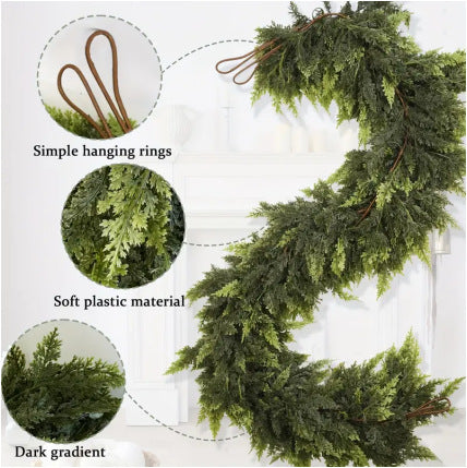 ModyLife Artificial Christmas Garland